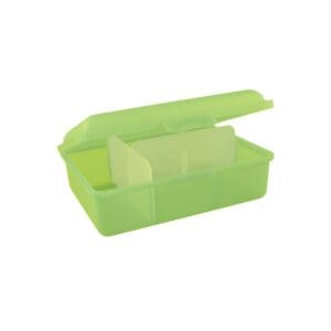 Lunchbox grün mit Trennwand
