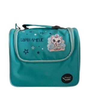 Tonietasche Mint mit Motiv und Name