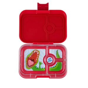 Yumbox Wow Red (Dinosaurier) offen