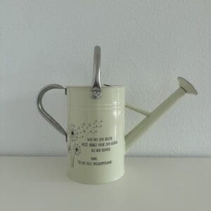 Personalisierte Giesskanne aus Metall mit Wunschtext, 4,5 l Fassungsvermögen, ideales Abschiedsgeschenk für die Spielgruppe