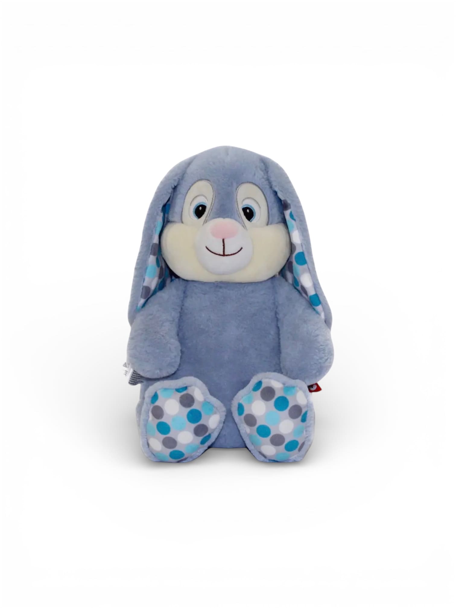 Kuscheltier personalisiert – Cubbies Hase Blau mit Namen
